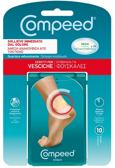 COMPEED CEROTTO VESCICHE MEDIO 10 PEZZI - farmachicca
