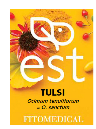 TULSI ESTRATTO SECCO 60 TAVOLETTE - farmachicca