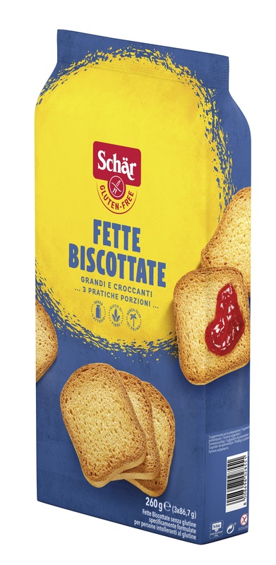 SCHAR FETTE BISCOTTATE 260 G - farmachicca