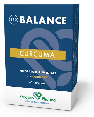 360 BALANCE CURCUMA 60 COMPRESSE - farmachicca