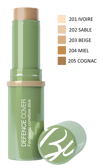 DEFENCE COVER FONDOTINTA/CORRETTORE STICK 204 10 G BIONIKE - farmachicca