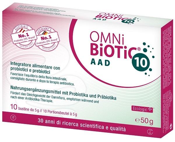 OMNI BIOTIC 10 AAD 10 BUSTINE DA 5 G - farmachicca