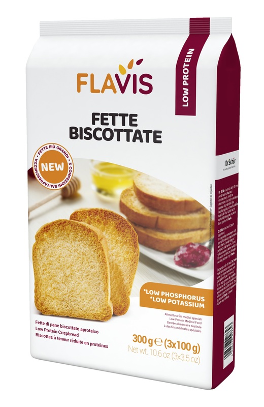 FLAVIS FETTE BISCOTTATE 300 G - farmachicca