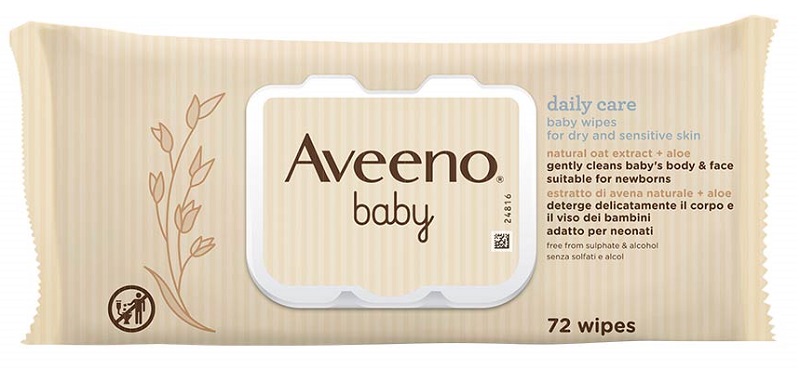 AVEENO BABY SALVIETTINE 72 PEZZI - farmachicca