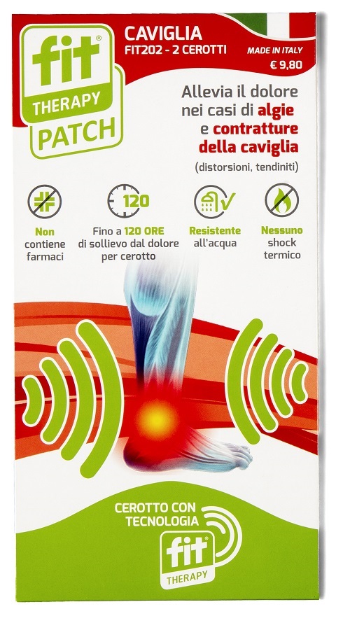 CEROTTO FIT THERAPY CAVIGLIA 2 PEZZI - farmachicca