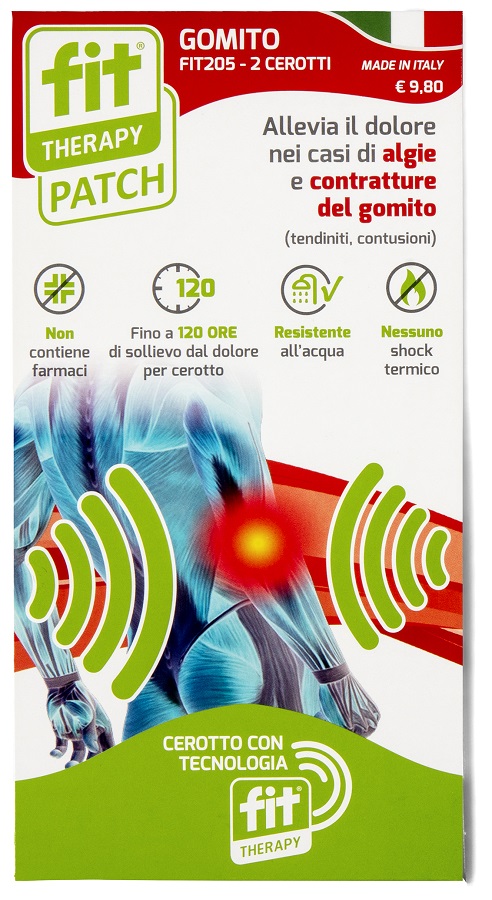 CEROTTO FIT THERAPY GOMITO 2 PEZZI - farmachicca