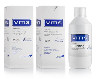 VITIS WHITENING COLLUTORIO INTL 0519 500 ML - farmachicca