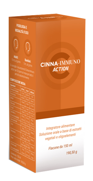CINNA IMMUNO ACTION SOLUZIONE ORALE 150 ML - farmachicca