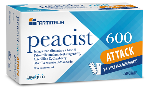 PEACIST 600 ATTACK 14 STICK PACK OROSOLUBILI - farmachicca