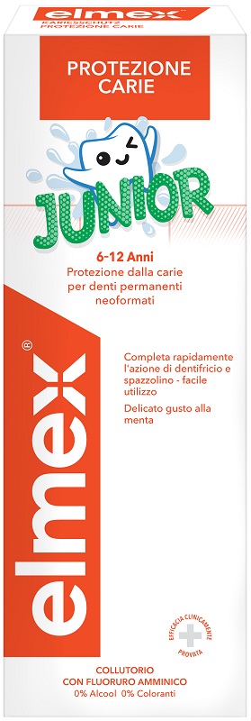 ELMEX COLLUTORIO JUNIOR 400 ML - farmachicca