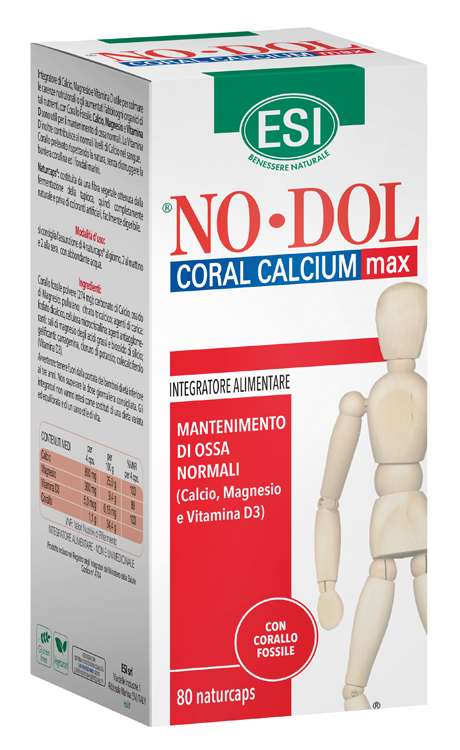 ESI NO DOL CORAL CALCIUM MAX 80 CAPSULE - farmachicca