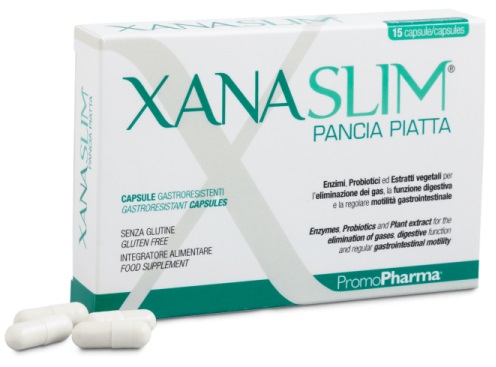DIMAGRA XANASLIM PANCIA PIATTA 15 CAPSULE GASTRORESISTENTI - farmachicca