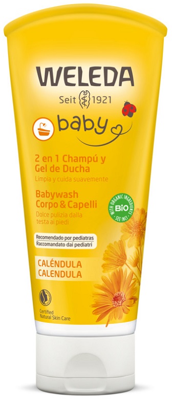 BABYWASH CORPO&CAPELLI CALENDULA 200 ML - farmachicca