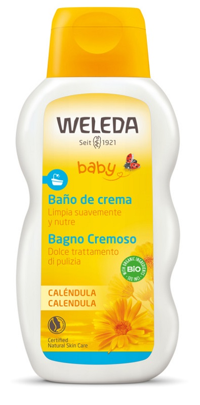 BABY BAGNO CREMOSO CALENDULA 200 ML - farmachicca