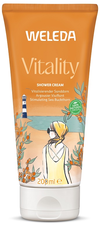 WELEDA VITALITY DOCCIA CREMOSA OLIVELLO SPINOSO 200 ML - farmachicca