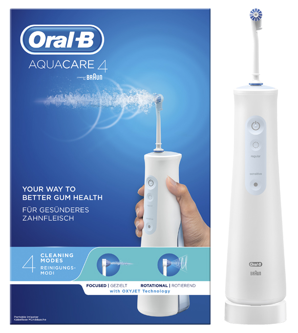 ORAL-B IDROPULSORE COMPATTO AQUACARE 4 - farmachicca