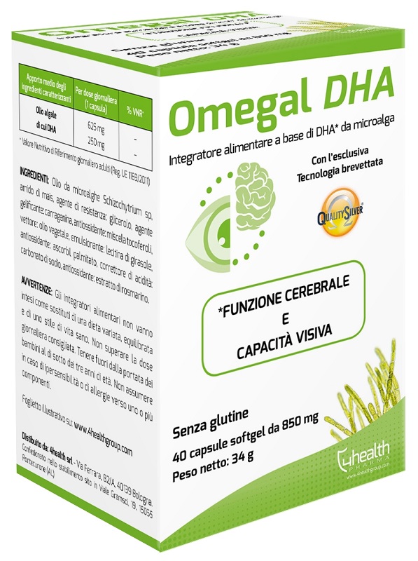 OMEGAL DHA 40 CAPSULE MOLLI - farmachicca