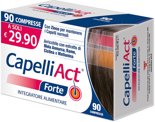 CAPELLI ACT FORTE 90 COMPRESSE - farmachicca