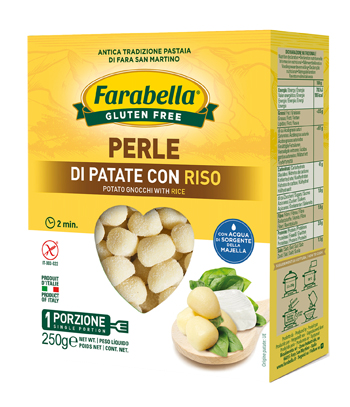 FARABELLA PERLE PATATE CON RISO 250 G - farmachicca