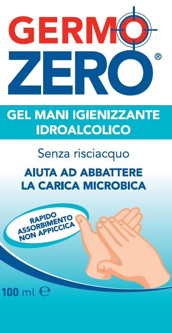 GERMOZERO GEL IGIENIZZANTE MANI 100 ML - farmachicca