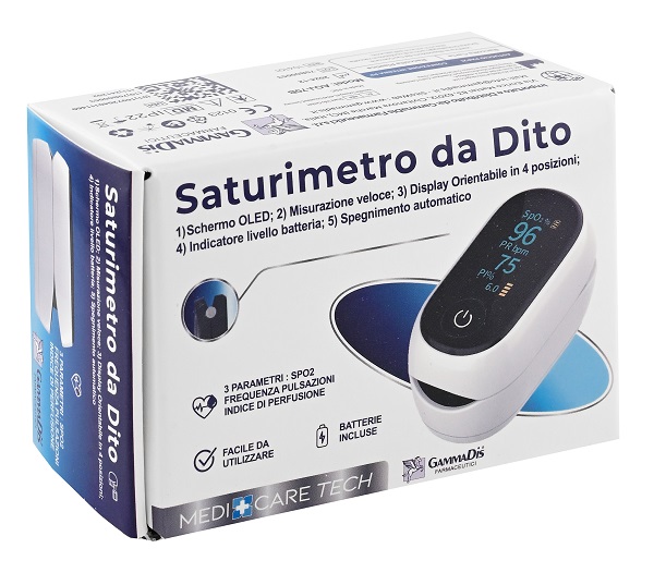 SATURIMETRO PROFESSIONAL 1 PEZZO MEDICARE - farmachicca