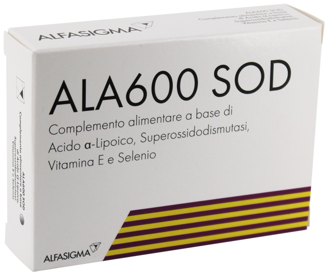 ALA 600 SOD 20 COMPRESSE - farmachicca