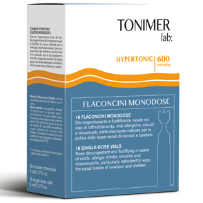 TONIMER LAB HYPERTONIC 18 FLACONCINI DA 5 ML MONODOSE SPECIAL PRICE - farmachicca