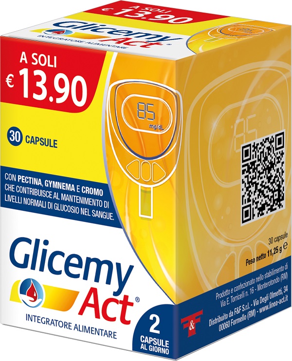 GLICEMY ACT 30 CAPSULE - farmachicca