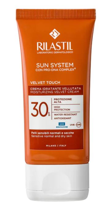 RILASTIL SUN SYSTEM PHOTO PROTECTION TERAPY SPF 30 CREMA VELLUTANTE 50 ML - farmachicca