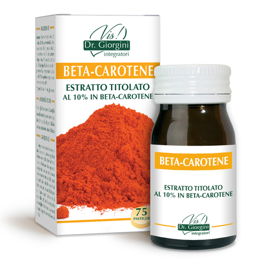 BETA-CAROTENE ESTRATTO TITOLATO 75 PASTIGLIE - farmachicca
