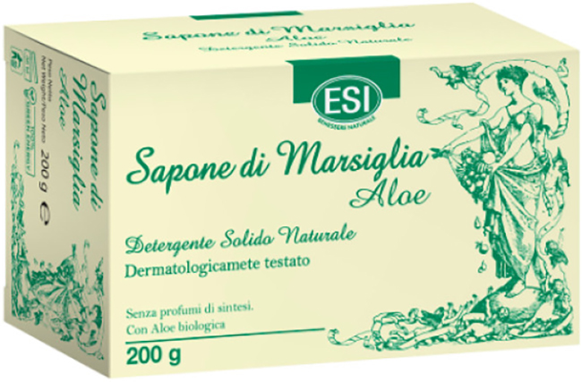 ESI SAPONE DI MARSIGLIA ALOE 200 G - farmachicca