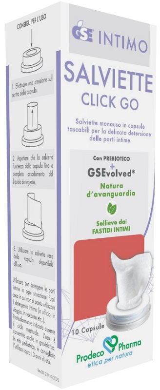 GSE INTIMO SALVIETTE CLICK GO 10 PEZZI - farmachicca