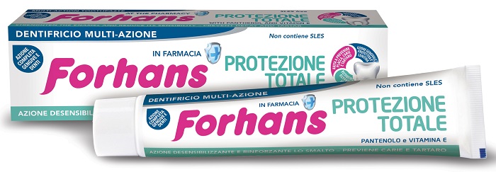 FORHANS DENTIFRICIO PROTEZIONE TOTALE 75 ML - farmachicca