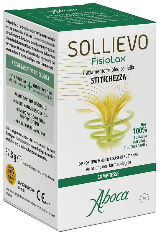 SOLLIEVO FISIOLAX 90 COMPRESSE - farmachicca