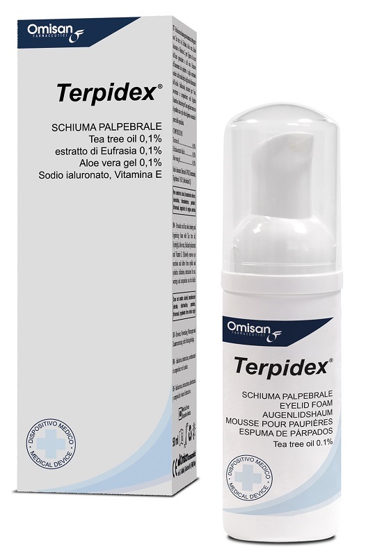SCHIUMA PALPEBRALE TERPIDEX 50 ML - farmachicca
