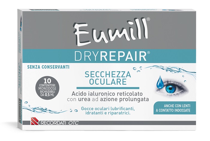 EUMILL DRYREPAIR GOCCE OCULARI 10 PEZZI DA 0,5 ML - farmachicca
