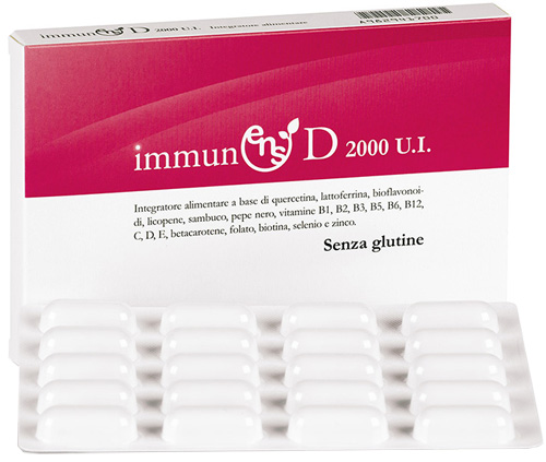 IMMUNENS D 2000 UI 20 CAPSULE - farmachicca