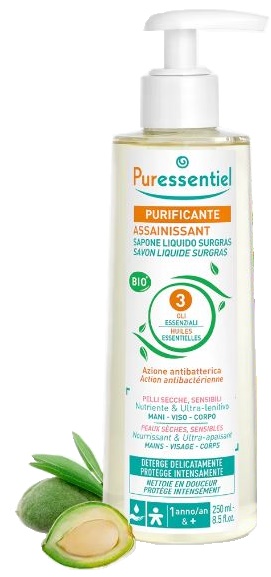 PURESSENTIEL SAPONE SURGRAS 250 ML - farmachicca