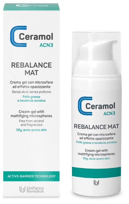 CERAMOL ACN3 REBALANCE MAT 50 ML - farmachicca