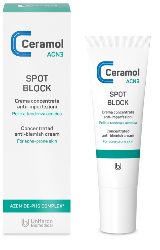 CERAMOL ACN3 SPOT BLOCK 20 ML - farmachicca