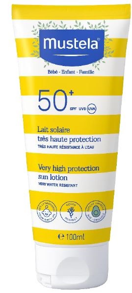 MUSTELA LATTE SOLARE 100 ML - farmachicca