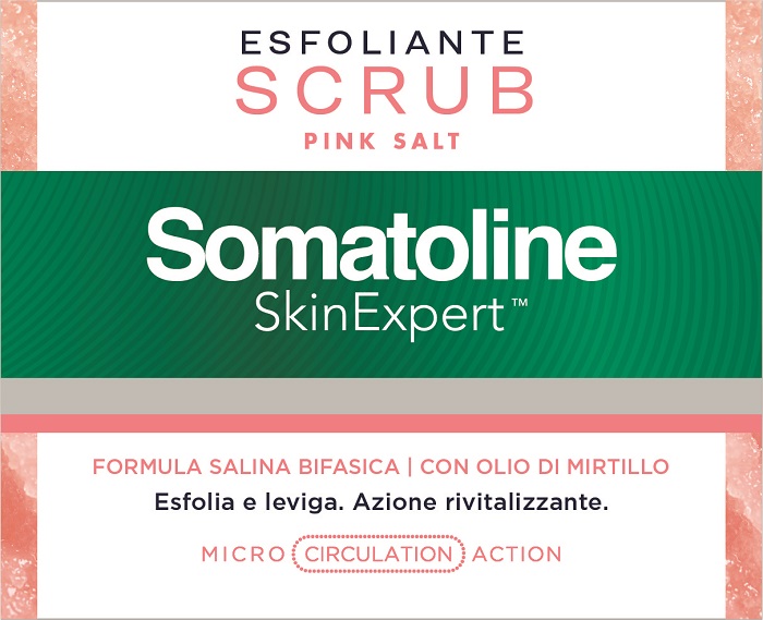 SOMATOLINE SKIN EXPERT SCRUB PINK SALT 350 G - farmachicca