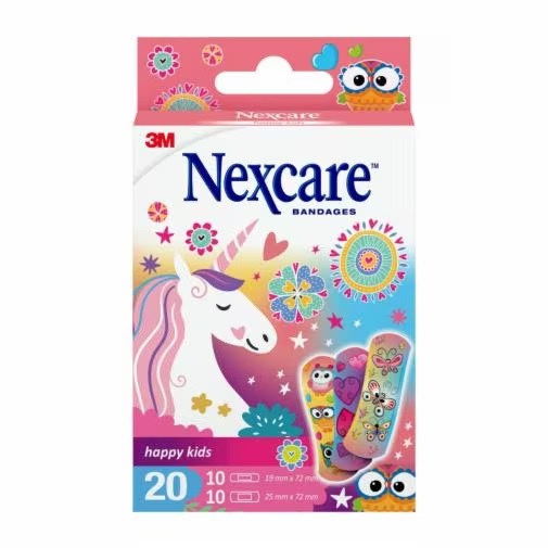 CEROTTO NEXCARE HAPPY KIDS MAGIC BAMBINE 20 PEZZI - farmachicca