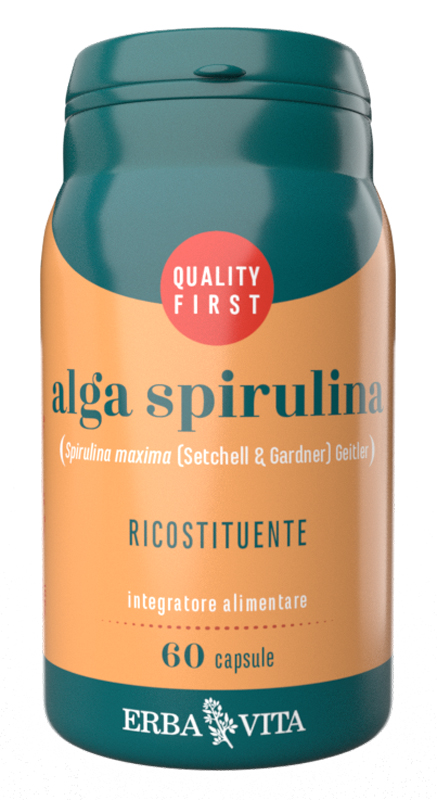 ALGA SPIRULINA 60 CAPSULE - farmachicca