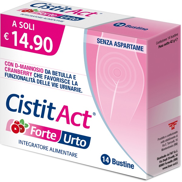 CISTIT ACT FORTE URTO 14 BUSTINE - farmachicca