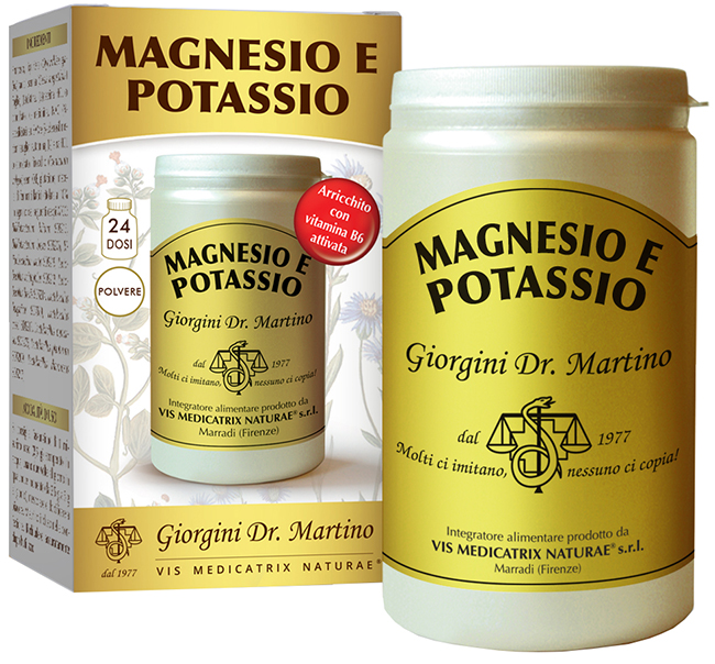 MAGNESIO E POTASSIO POLVERE 360 G - farmachicca