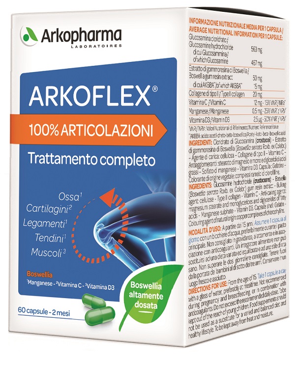 ARKOFLEX 100% ARTICOLAZIONI 60 CAPSULE - farmachicca