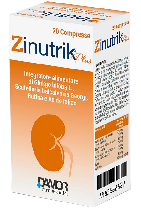 ZINUTRIK PLUS 20 COMPRESSE - farmachicca