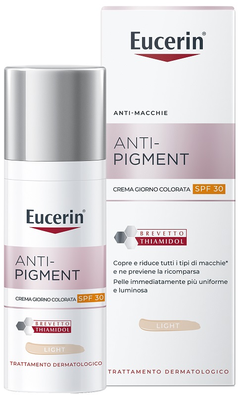 EUCERIN ANTI-PIGMENT GIORNO SPF30 COLORATO LIGHT 50 ML - farmachicca