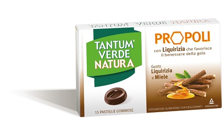 TANTUM VERDE NATURA 15 PASTIGLIE LIQUIRIZIA - farmachicca